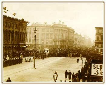 Похороны П.И.Чайковского в Санкт-Петербурге 27 октября 1893 г.